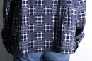 patchwork check oversized BD shirt