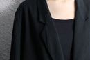 black color easy tailored jacket