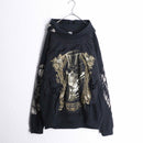 "Re:make" bolo skull hoodie