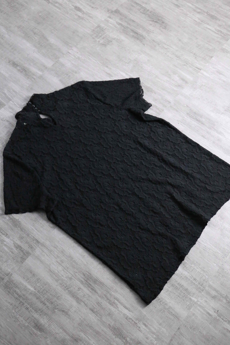 Lauren RL mock neck lace top