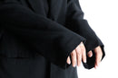 black color easy tailored jacket