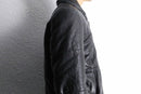 reversible padded leather jacket