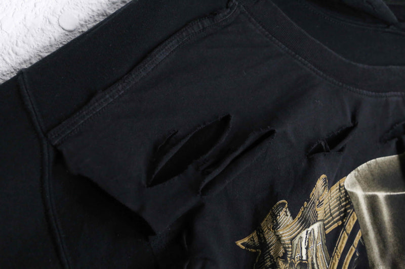 "Re:make" bolo skull hoodie