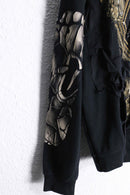 "Re:make" bolo skull hoodie