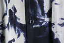 2020SS Y's abstract pattern S/S long shirt