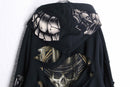 "Re:make" bolo skull hoodie