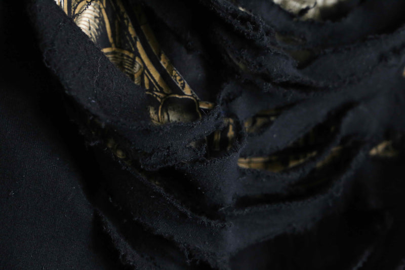 "Re:make" bolo skull hoodie