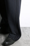 “adidas” three line buggy sweat pants