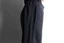 “adidas” three line buggy sweat pants