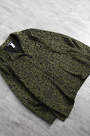 “SAG HARBOR” botanical arabesque pattern shirt jacket