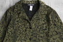 “SAG HARBOR” botanical arabesque pattern shirt jacket