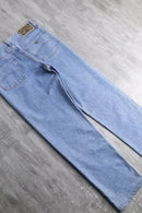 “ARMANI JEANS” loose silhouette denim pants