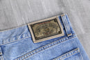 “ARMANI JEANS” loose silhouette denim pants