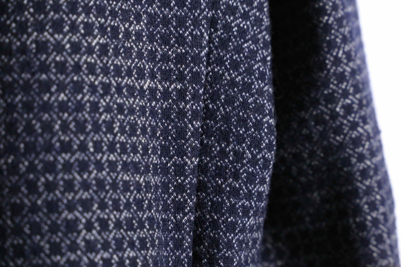 dark navy single breasted tailored jacket