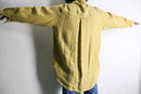 "chico's" mustard linen relaxed shirt