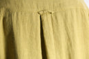 "chico's" mustard linen relaxed shirt