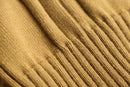 knit × suede zip jaket