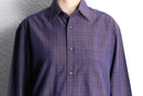 06ss “BOSS” iridescent check dress shirt