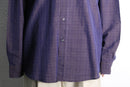 06ss “BOSS” iridescent check dress shirt