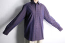 06ss “BOSS” iridescent check dress shirt