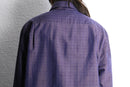 06ss “BOSS” iridescent check dress shirt