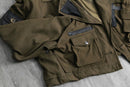 ''Re:make''leather docking short jacket