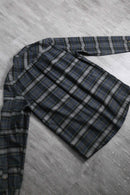 2000s OAKLEY flannel zip up check shirt jacket