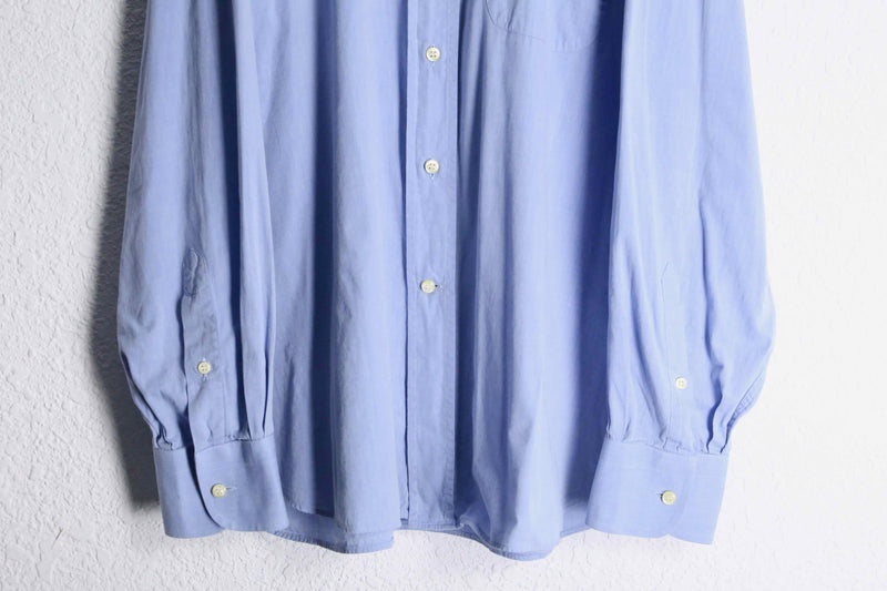 ''Christian Dior'' light blue cotton dress shirt
