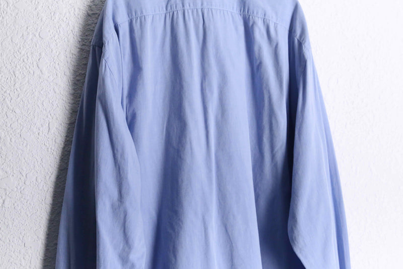 ''Christian Dior'' light blue cotton dress shirt