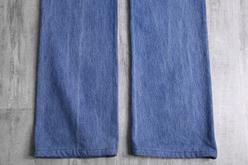 “LEVI’S 517” paint × damage design denim pants