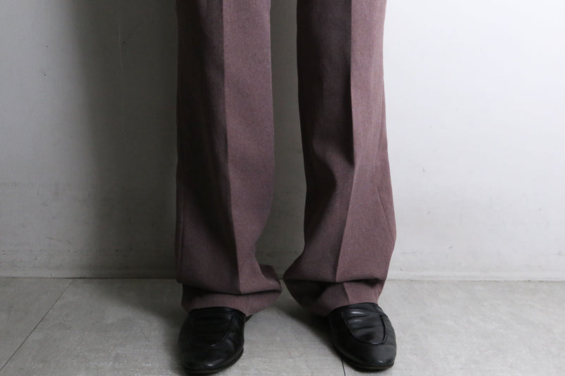 70’s-80’s potato skin color flare pants