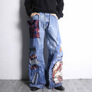 ''Re:make'' rug × shirt  docking denim pants