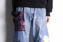 ''Re:make'' rug × shirt  docking denim pants