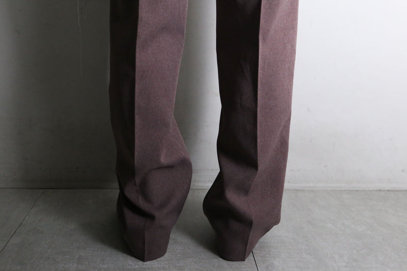 70’s-80’s potato skin color flare pants