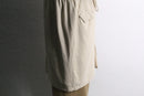 ivory military detail long vest