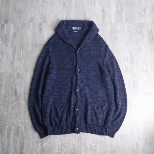 “Polo Ralph Lauren”navy color knit gown