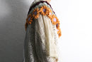''Re:make'' flower motif lace Tee