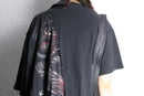 "Re:make" leather docking skull graphic Tee
