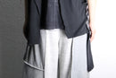 "Re:make" leather docking skull graphic Tee