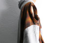 "Re:make" check pattern shirt docking hoodie