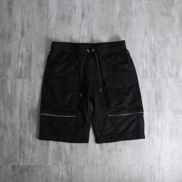 1990-00s mesh cargo shorts