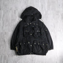 swiss army black dyed alpenflage mountain jacket