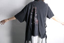 "Re:make" leather docking skull graphic Tee