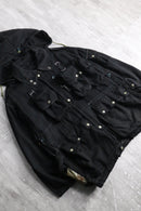 swiss army black dyed alpenflage mountain jacket