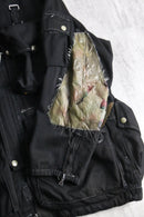 swiss army black dyed alpenflage mountain jacket