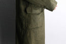 khaki suede touch gun flap duffle coat