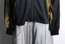 "Re:make" track × "羽織り" docking zip jacket
