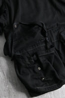 swiss army black dyed alpenflage mountain jacket