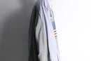 "Re:make" damaged sweat docking stripe shirt