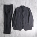 “VALENTINO UOMO”charcoal color  3B single set–up
